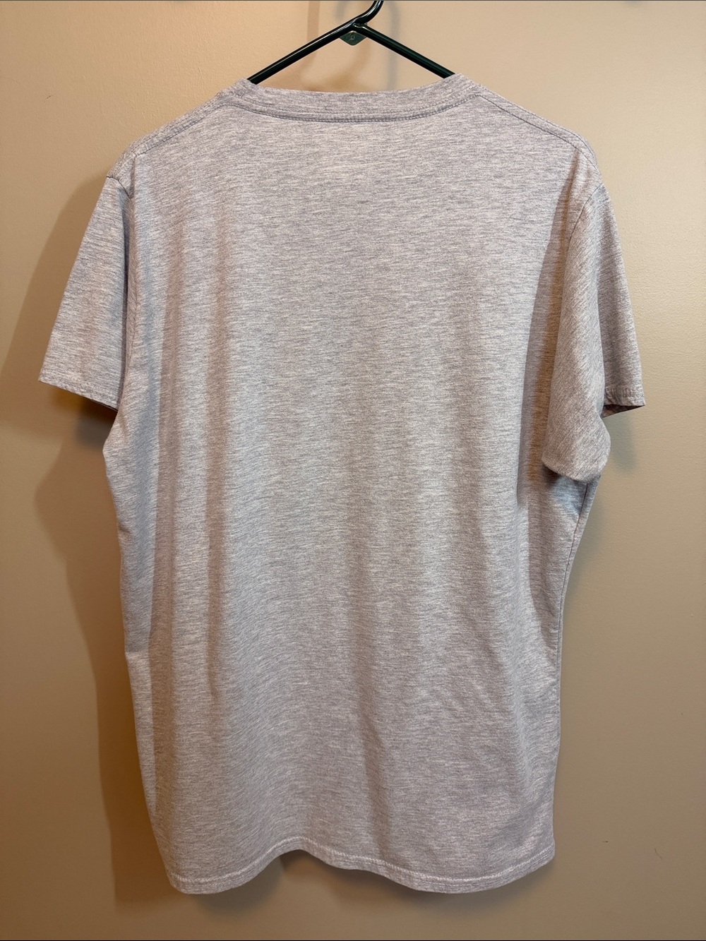 Freedom Rock Festival Men’s XL Cotton Graphic Tee - Red & Blue on Heather Gray - Picture 3 of 8